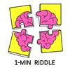 undefined 1-Min Riddles: Puzzles & Brain Teasers
