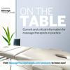 undefined On The Table: A podcast presented by Massage Therapy Canada