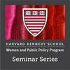 undefined Women and Public Policy Program Seminar Series