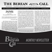 Podcast Berean Call Newsletter