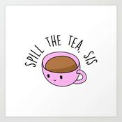 Podcast Spill the tea sis!