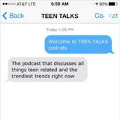 Podcast Teen Talks