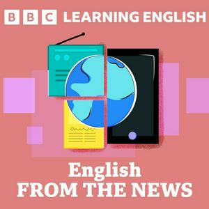 Listen to Learning English from the News in the App