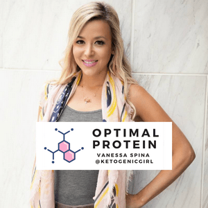 Listen to Optimal Protein Podcast with Vanessa Spina in the App