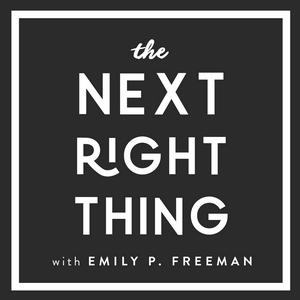 Listen to The Next Right Thing in the App